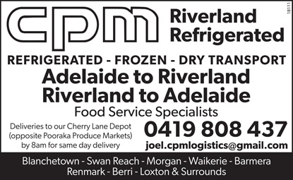 banner image for CPM Riverland Refrigerated