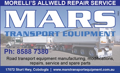 banner image for MARS Transport Equipment - Morelli's Allweld Repair Service