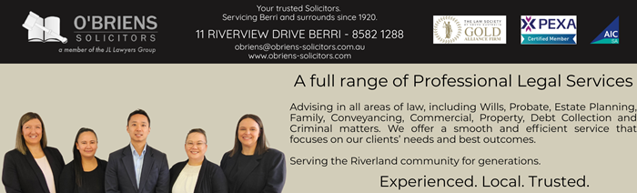 banner image for O'Briens Solicitors