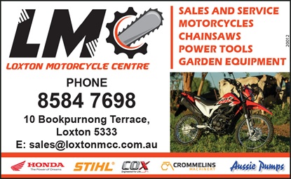 banner image for Loxton Motorcycle Centre