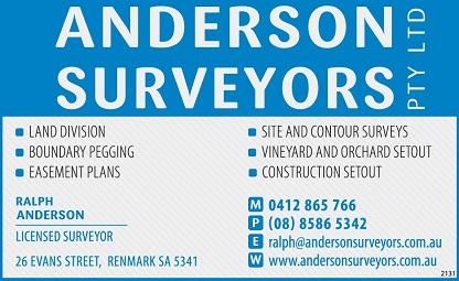 banner image for Anderson Surveyors Pty Ltd